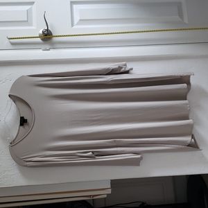 JJill Wearever Collection Beige Tan 3/4 Sleeve Tunic XL